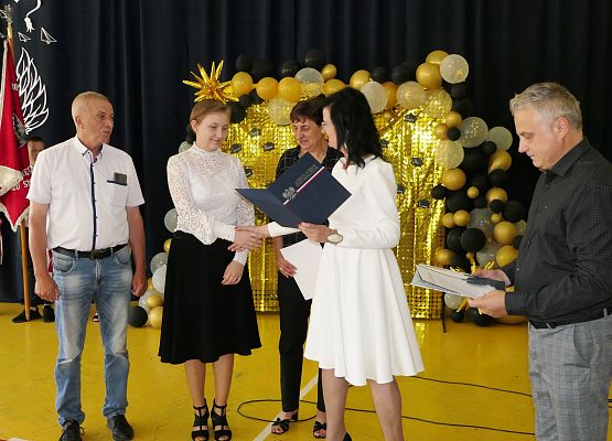 Zakończenie roku szkolnego klasy ósmej w Garczegorzu 2024 rok.