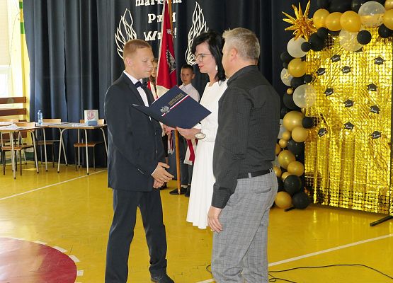 Zakończenie roku szkolnego klasy ósmej w Garczegorzu 2024 rok.