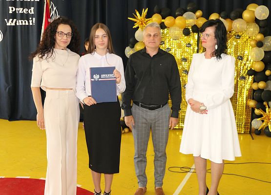 Zakończenie roku szkolnego klasy ósmej w Garczegorzu 2024 rok.