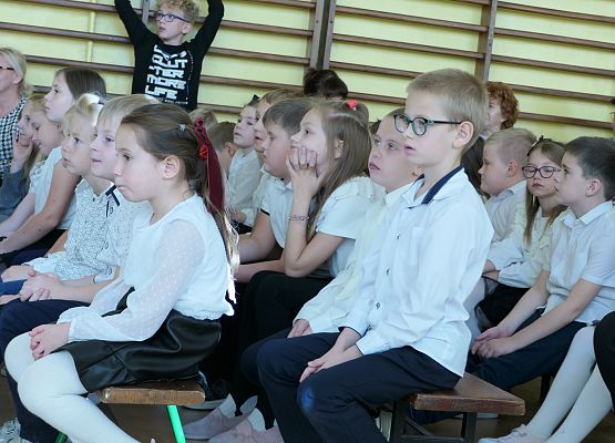 Ślubowanie klas pierwszych w Zespole Szkół w Garczegorzu 18.10,2024 rok.