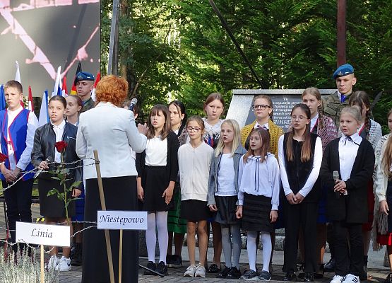 Uroczystości - 79 Rocznica Marszu Śmierci więźniów KL Stutthof w Krępie Kaszubskiej.