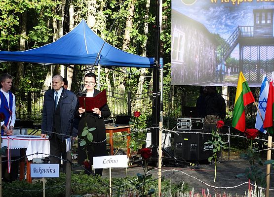 Uroczystości - 79 Rocznica Marszu Śmierci więźniów KL Stutthof w Krępie Kaszubskiej.