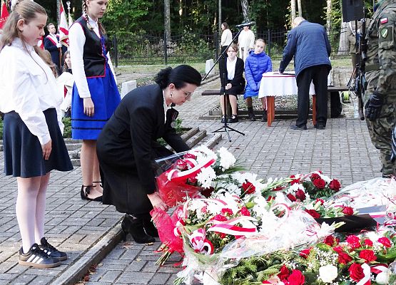 Uroczystości - 79 Rocznica Marszu Śmierci więźniów KL Stutthof w Krępie Kaszubskiej.