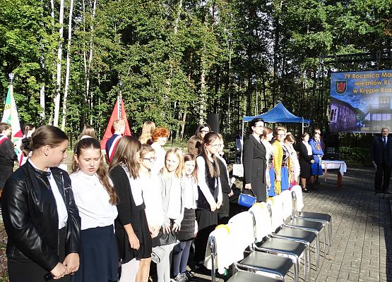 Uroczystości - 79 Rocznica Marszu Śmierci więźniów KL Stutthof w Krępie Kaszubskiej.