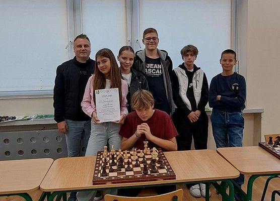 Grafika 5: FINAŁ POWIATOWY W SZACHACH DRUŻYNOWYCH