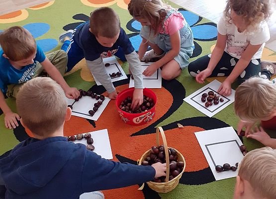 Grafika 2: ZABAWY Z KASZTANAMI