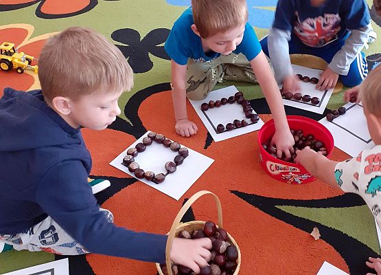 Grafika 4: ZABAWY Z KASZTANAMI