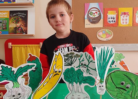 Grafika 8: POZNAJEMY WARZYWA