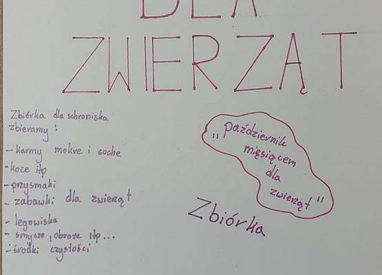 Grafika 1: MIESIĄC DLA ZWIERZĄT