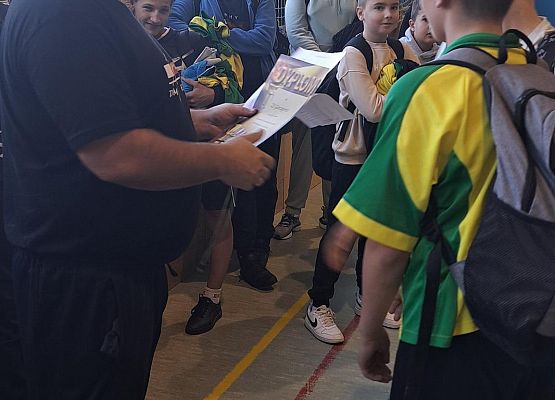 Gminne zawody w unihokeja w ramach Igrzysk Dzieci