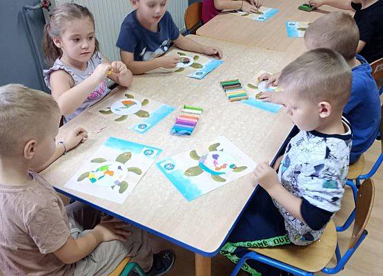 Starszaki przy pracy