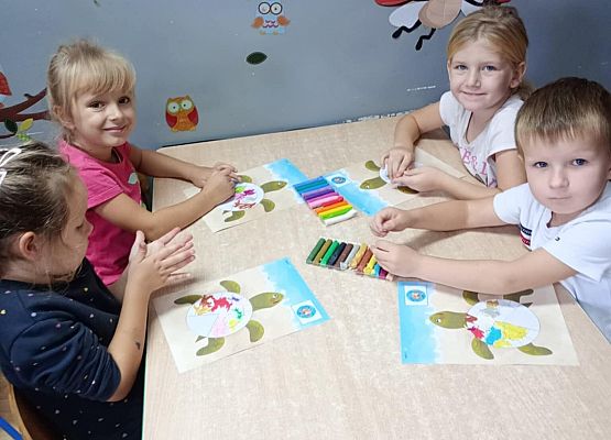 Starszaki przy pracy