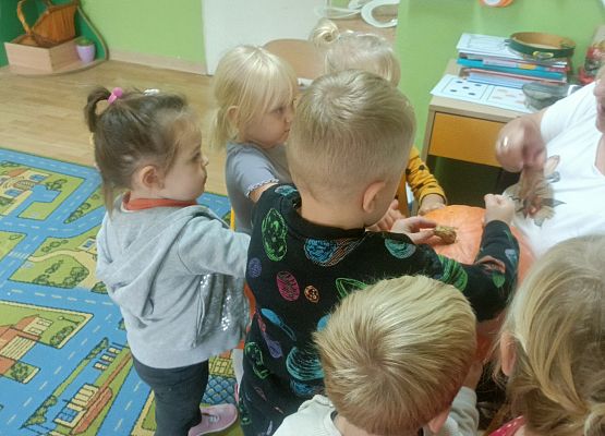 Dzień Dyni w grupie młodszej