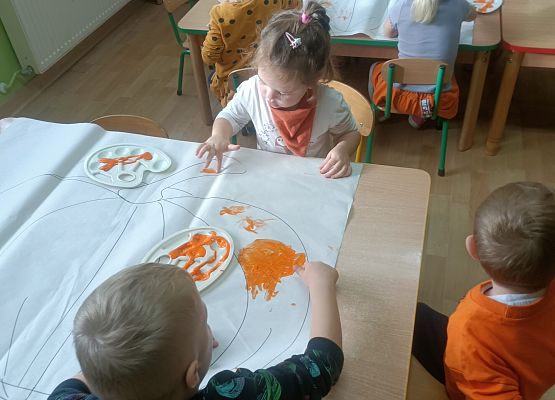 Dzień Dyni w grupie młodszej