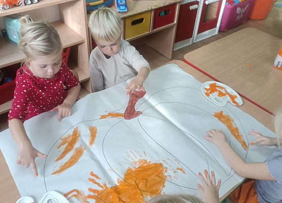 Dzień Dyni w grupie młodszej