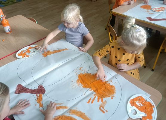 Dzień Dyni w grupie młodszej