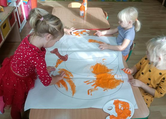 Dzień Dyni w grupie młodszej