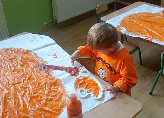 Dzień Dyni w grupie młodszej