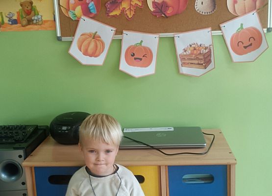 Dzień Dyni w grupie młodszej