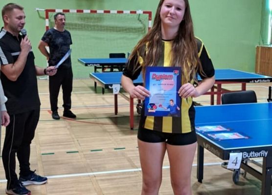 Grafika 2: TENIS STOŁOWY -  POTRÓJNE MISTRZOSTWO GMINY!!!