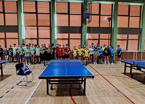 Grafika 4: TENIS STOŁOWY -  POTRÓJNE MISTRZOSTWO GMINY!!!