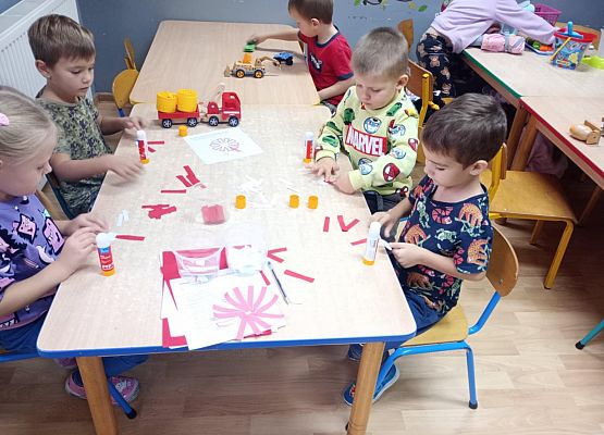 Starszaki przy pracy