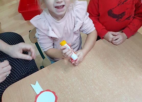 Młodsza grupa przy pracy