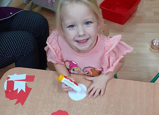 Młodsza grupa przy pracy