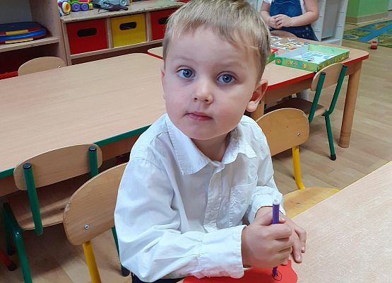 Młodsza grupa przy pracy