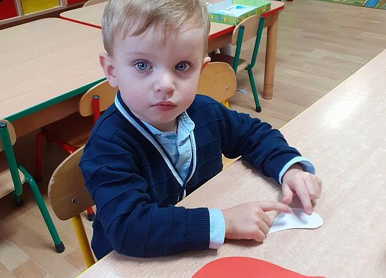 Młodsza grupa przy pracy