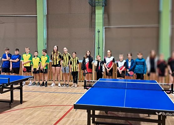 Podwójne Wicemistrzostwo Powiatu w Tenisie Stołowym Dziewcząt i Chłopców w ramach Igrzysk Dzieci