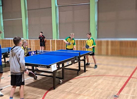 Podwójne Wicemistrzostwo Powiatu w Tenisie Stołowym Dziewcząt i Chłopców w ramach Igrzysk Dzieci