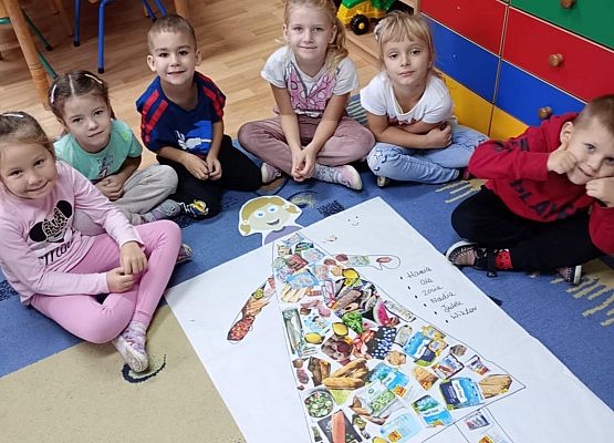 Zdrowe odżywianie - praca grupy starszej