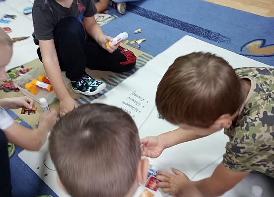 Zdrowe odżywianie - praca grupy starszej