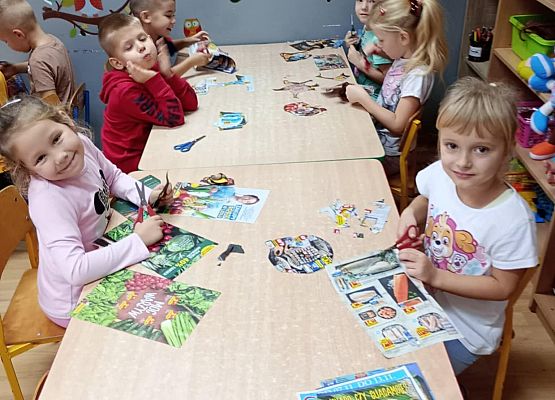 Zdrowe odżywianie - praca grupy starszej