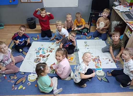 Zdrowe odżywianie - praca grupy starszej