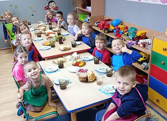 Zdrowe kanapki - praca grupy starszej