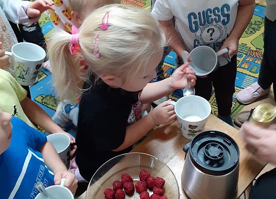 Zdrowy koktajl - młodsza grupa