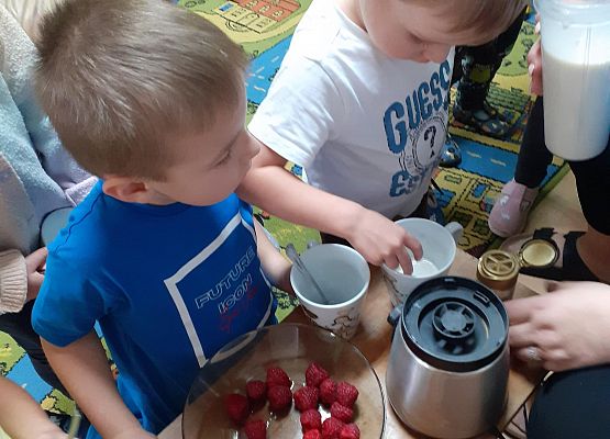 Zdrowy koktajl - młodsza grupa