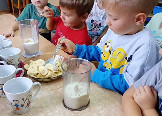 Zdrowy koktajl - starsza grupa