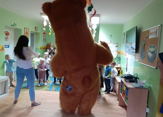 Miś w przedszkolu