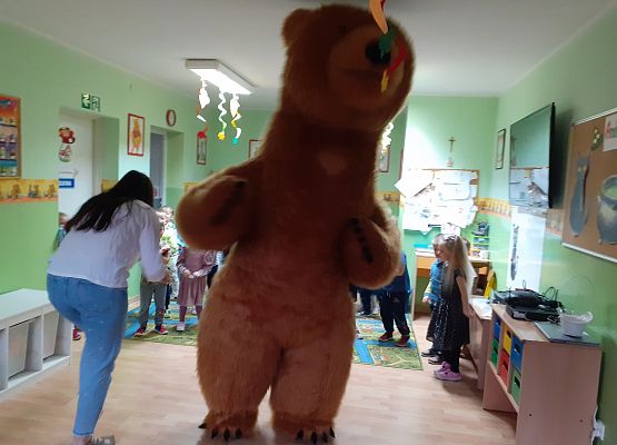 Miś w przedszkolu