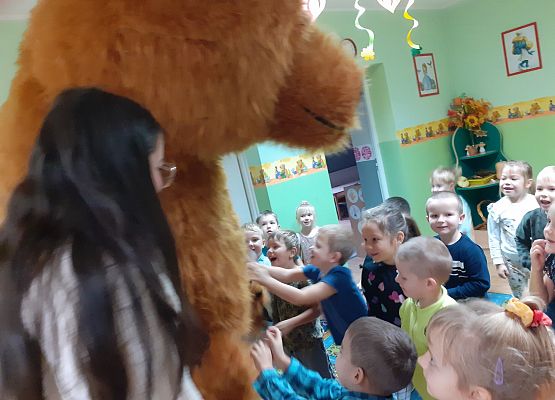 Miś w przedszkolu