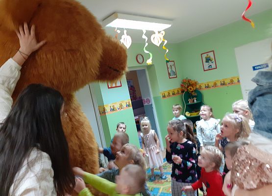 Miś w przedszkolu
