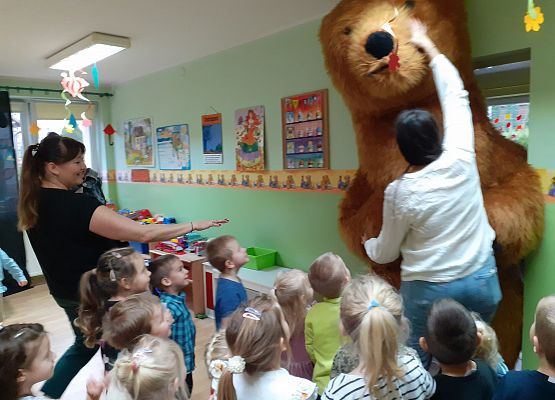 Miś w przedszkolu