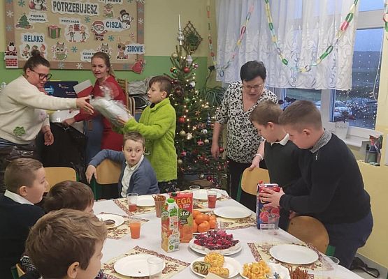 Wigilia w klasie III