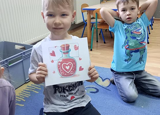 Walentynki w starszej grupie