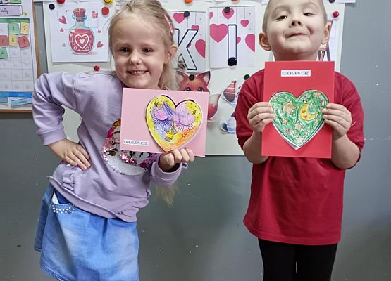 Walentynki w starszej grupie
