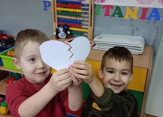 Walentynki w starszej grupie