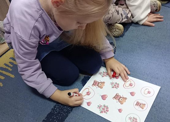 Walentynki w starszej grupie